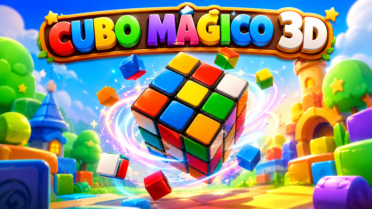 Card oficial do jogo Cubo Mágico 3D