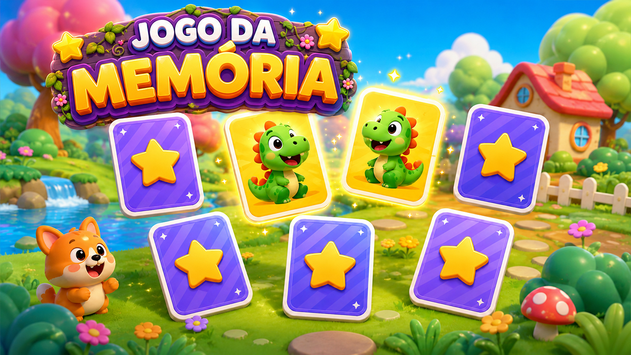 Card oficial do jogo Jogo da Memória
