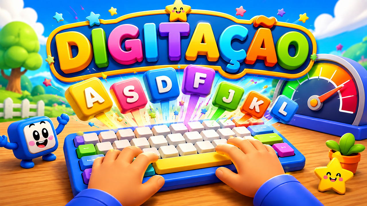 Card oficial do jogo Digitação